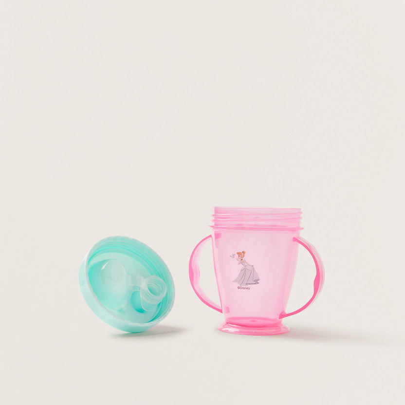 Disney Princess Cinderella Print Spill Proof Sippy Cup-Mealtime Essentials-image-4