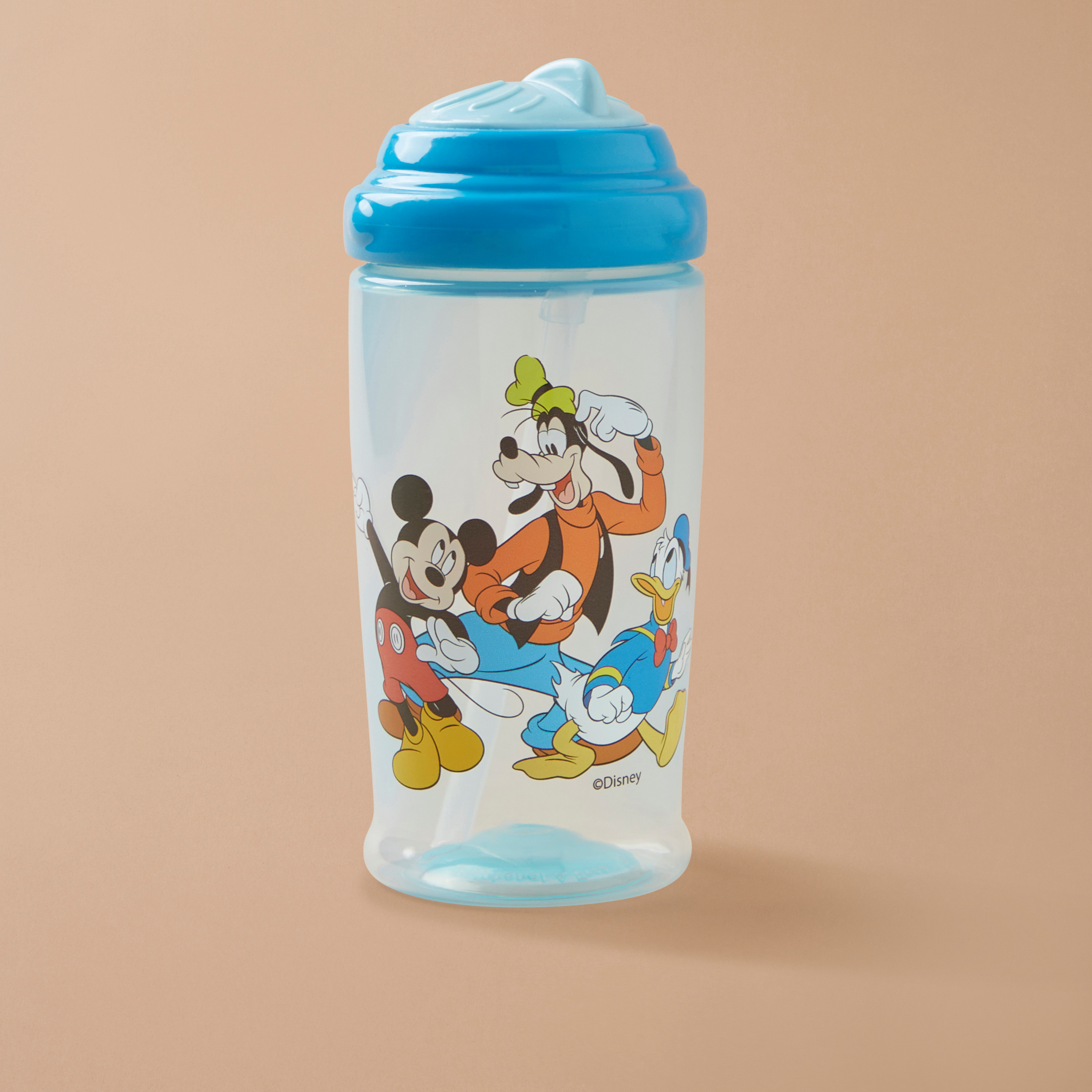 كوب تروسيب بقشة وطبعات ميكي ماوس وجوفي مع غطاء فليب من ديزني-baby-feeding-mealtimeessentials-image-1