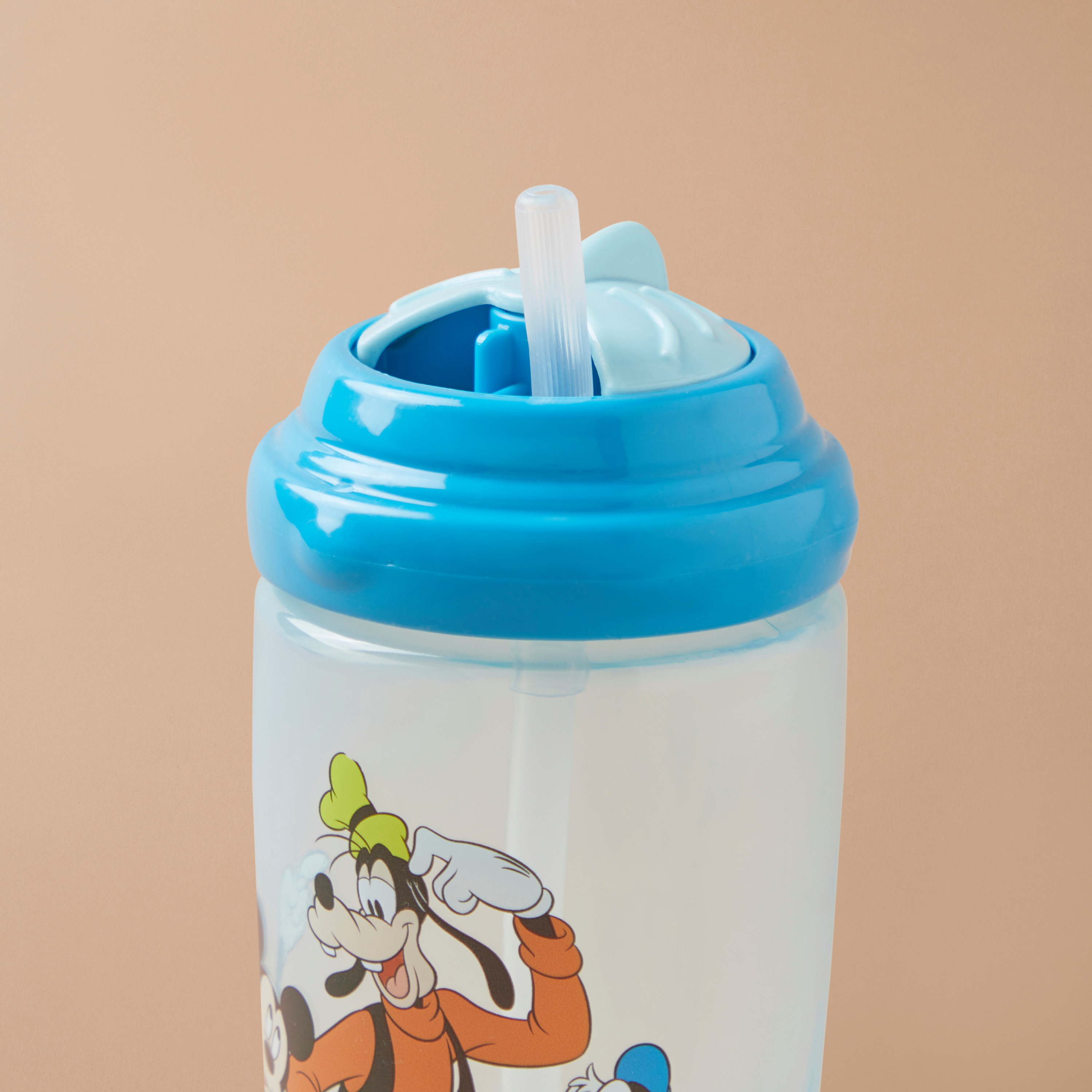 Disney Mickey Mouse and Goofy Print Trusip Straw Cup with Flip Top-baby-feeding-mealtimeessentials-image-3