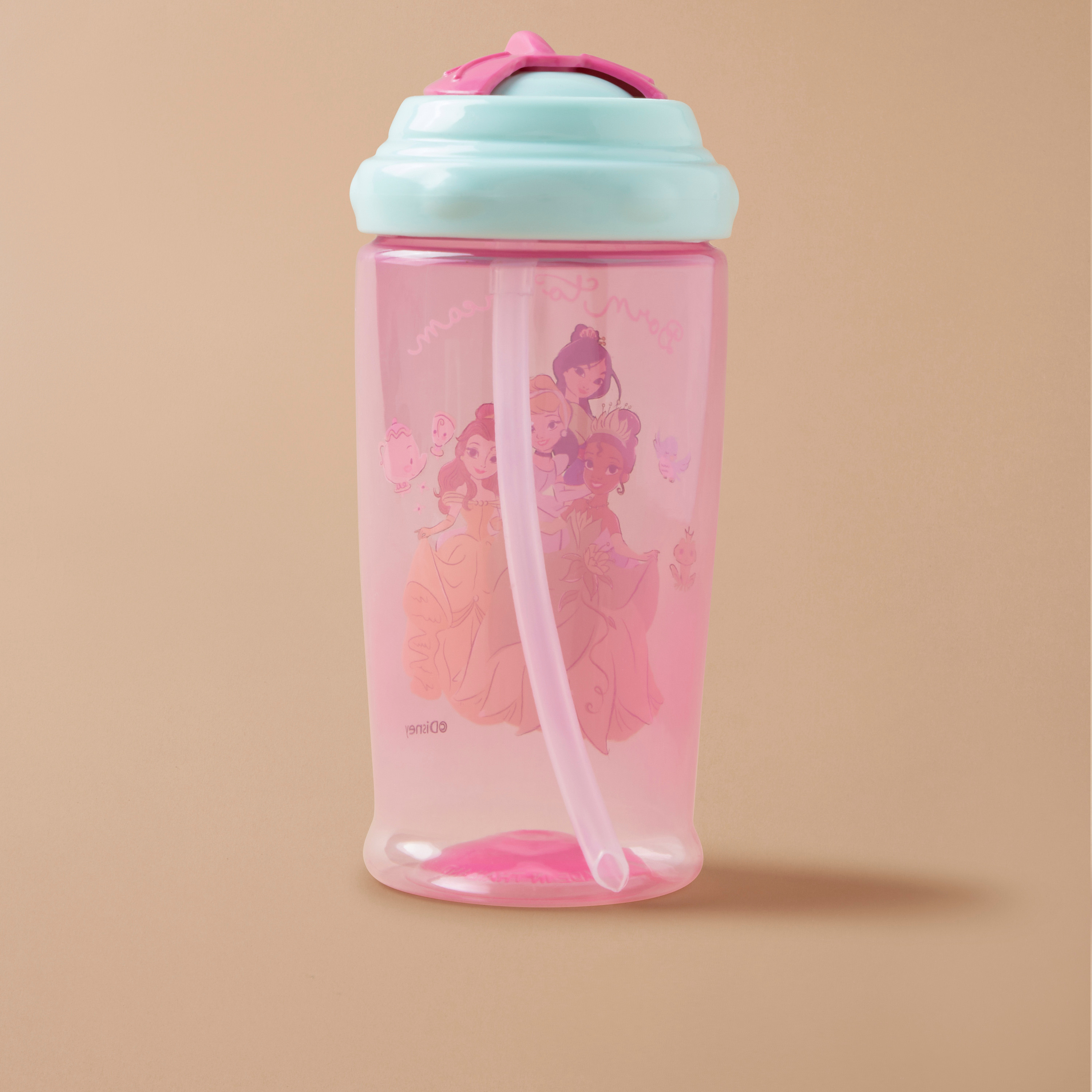 Disney Princesses Print Trusip Straw Cup with Flip Top-baby-feeding-mealtimeessentials-image-2