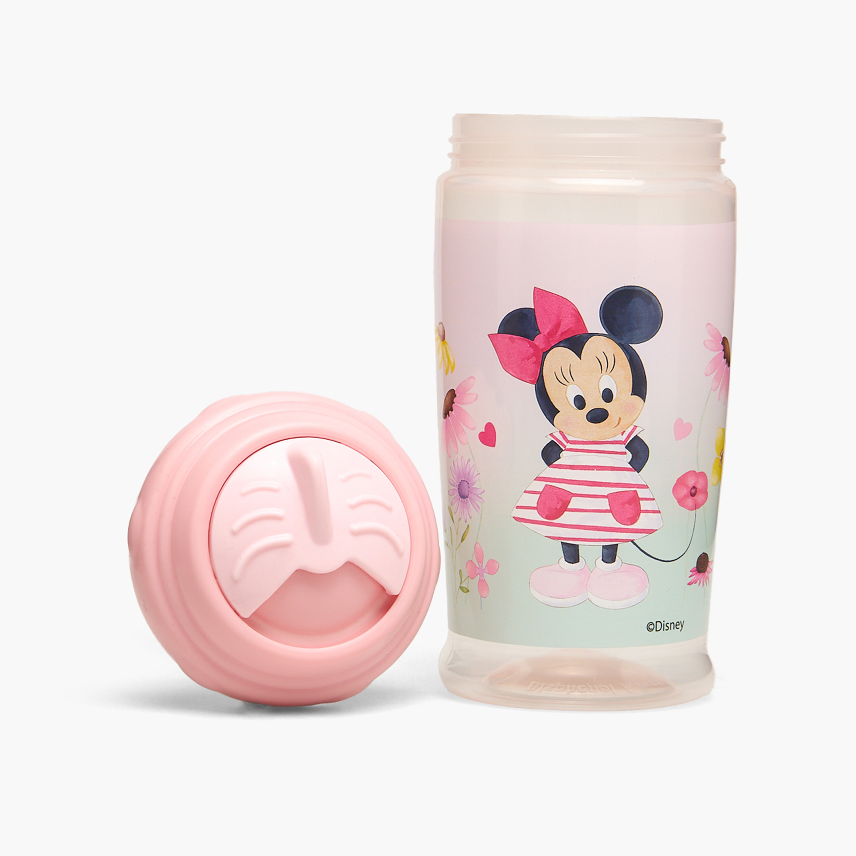 Disney Minnie Mouse Print Straw Sipper Bottle-baby-feeding-mealtimeessentials-image-7