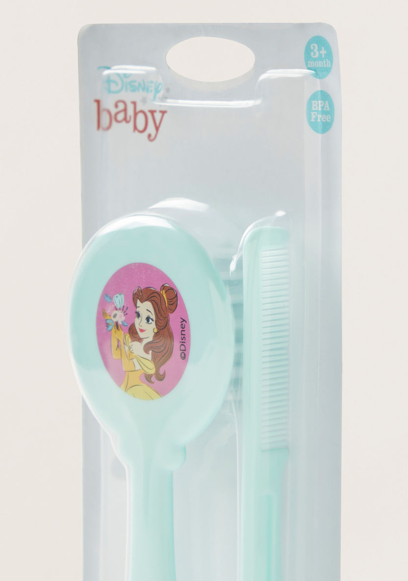 Disney Princess Print Hair Brush and Comb Set-Grooming-image-2