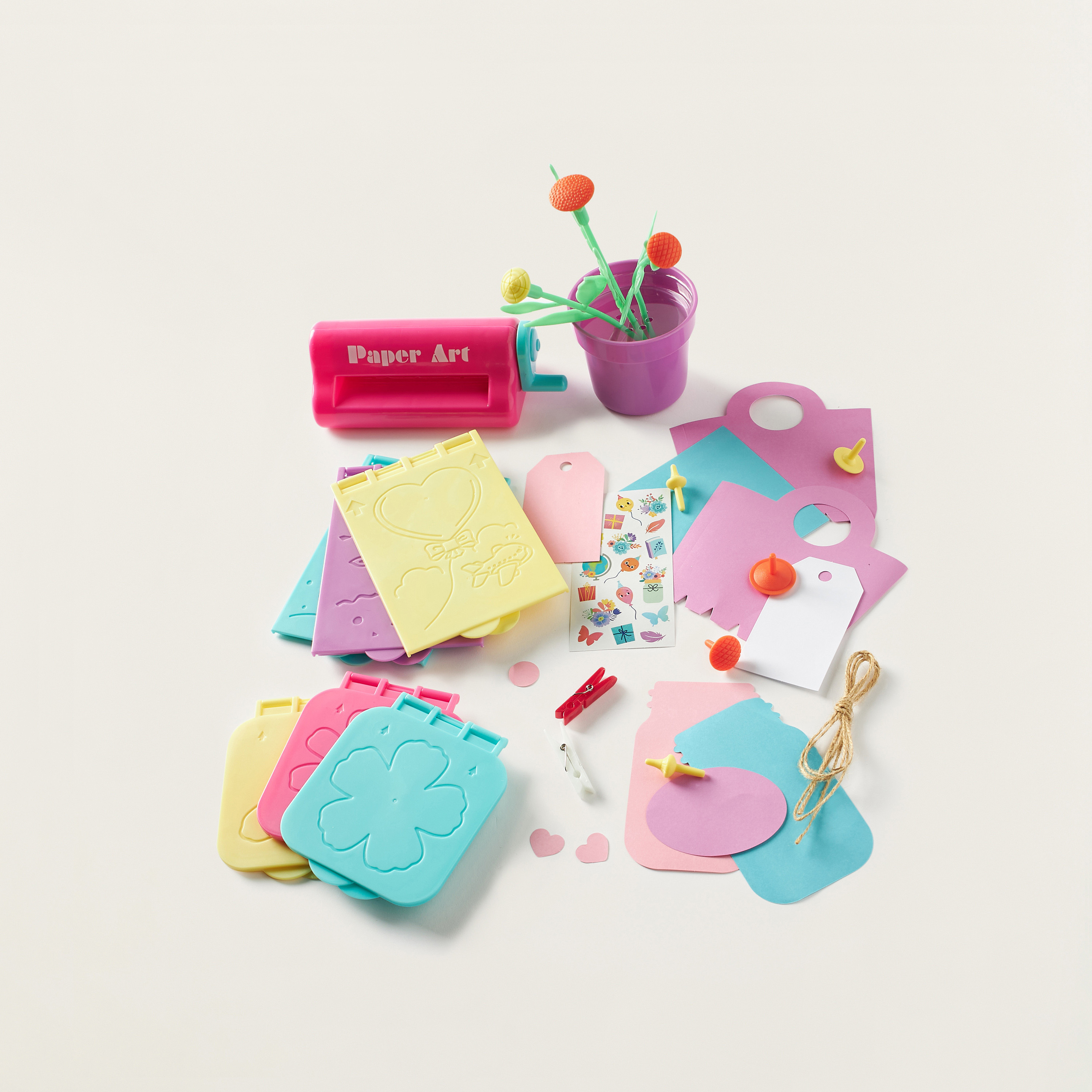 Playgo 79-Piece Paper Blossom Craft Set-school-artsandcrafts-image-1
