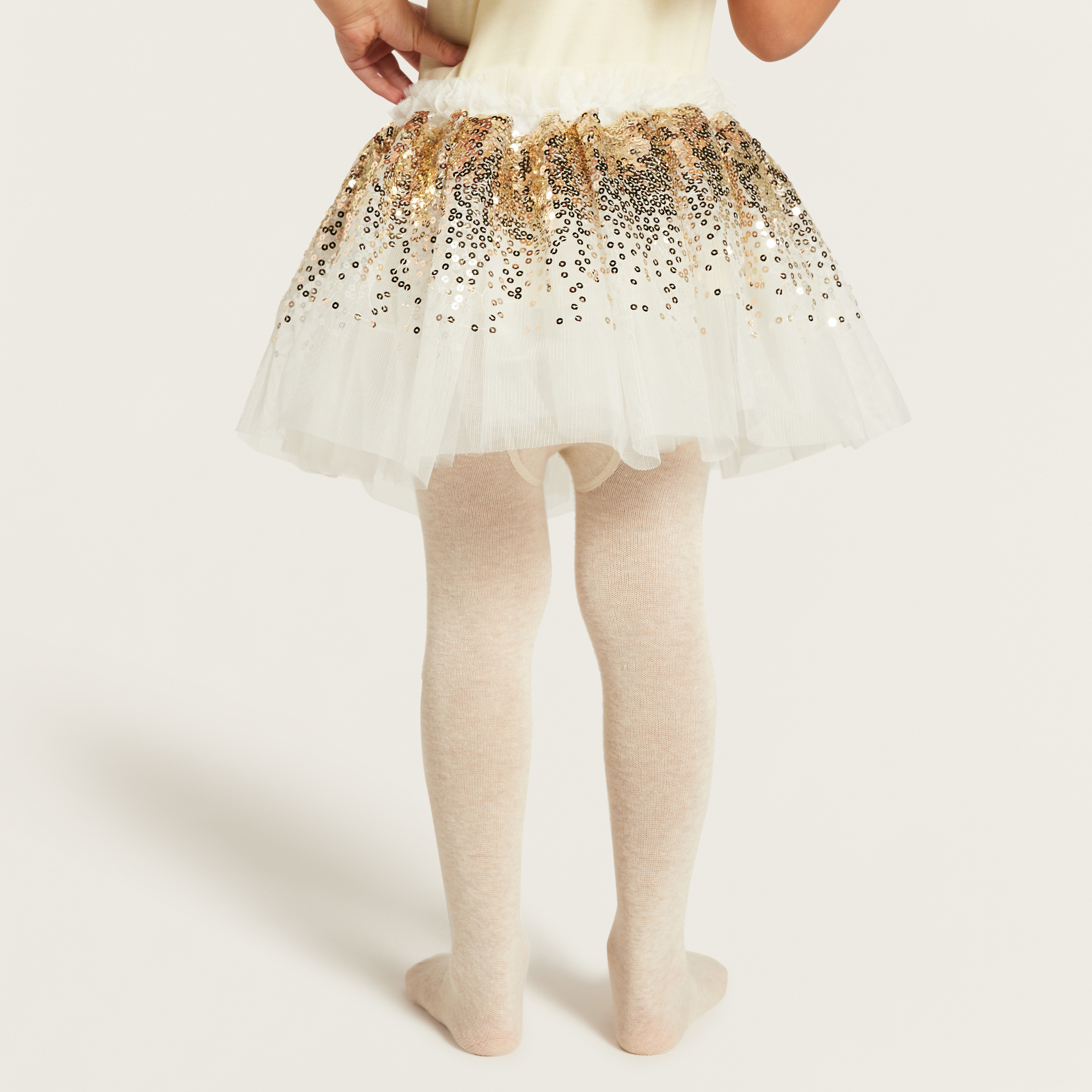 Charmz Embellished Tutu Skirt with Elasticated Waistband-girls-clothing-costumes-image-4