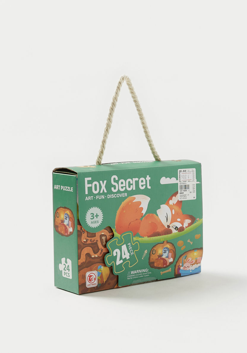 Fox Secret 24-Piece Puzzle Playset-Blocks%2C Puzzles and Board Games-image-0