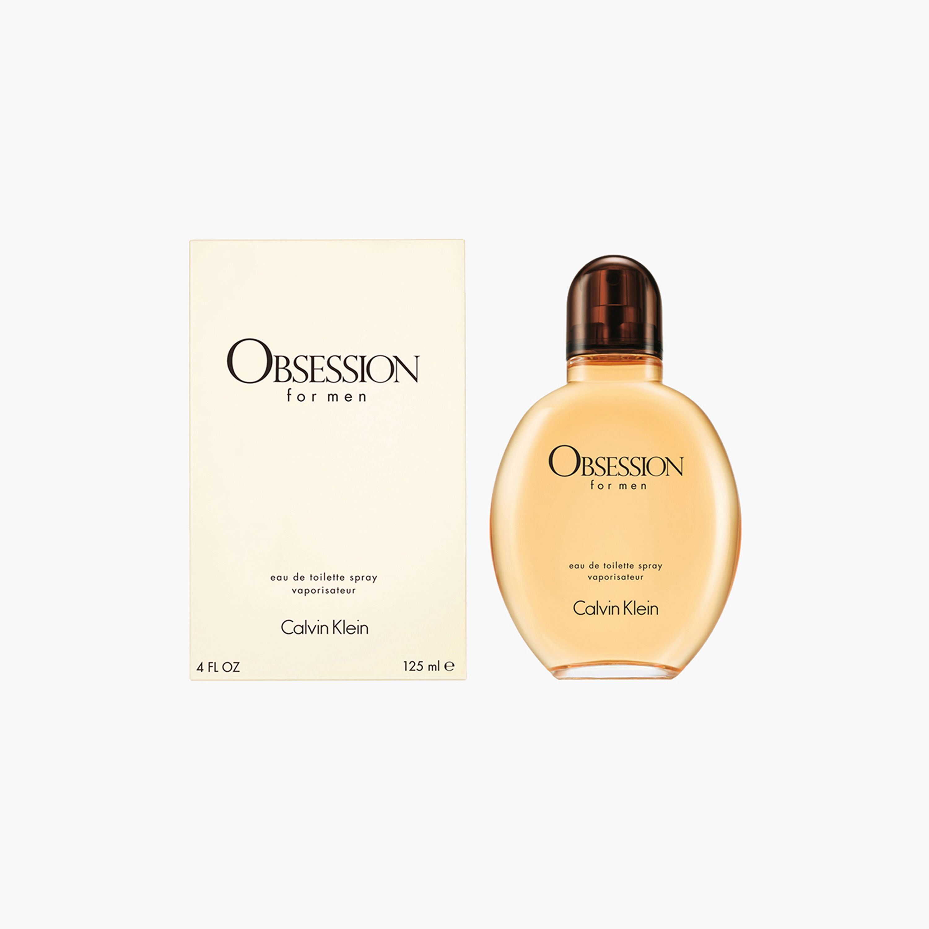 Calvin Klein Obsession Eau De Toilette Spray for Men - 125 ml-beautyandpersonalcare-fragrance-men-image-1