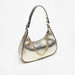 Haadana Animal Print Shoulder Bag with Chain Detail and Zip Closure-Women%27s Handbags-thumbnail-2