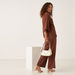 Haadana Animal Print Shoulder Bag with Chain Detail and Zip Closure-Women%27s Handbags-thumbnail-4