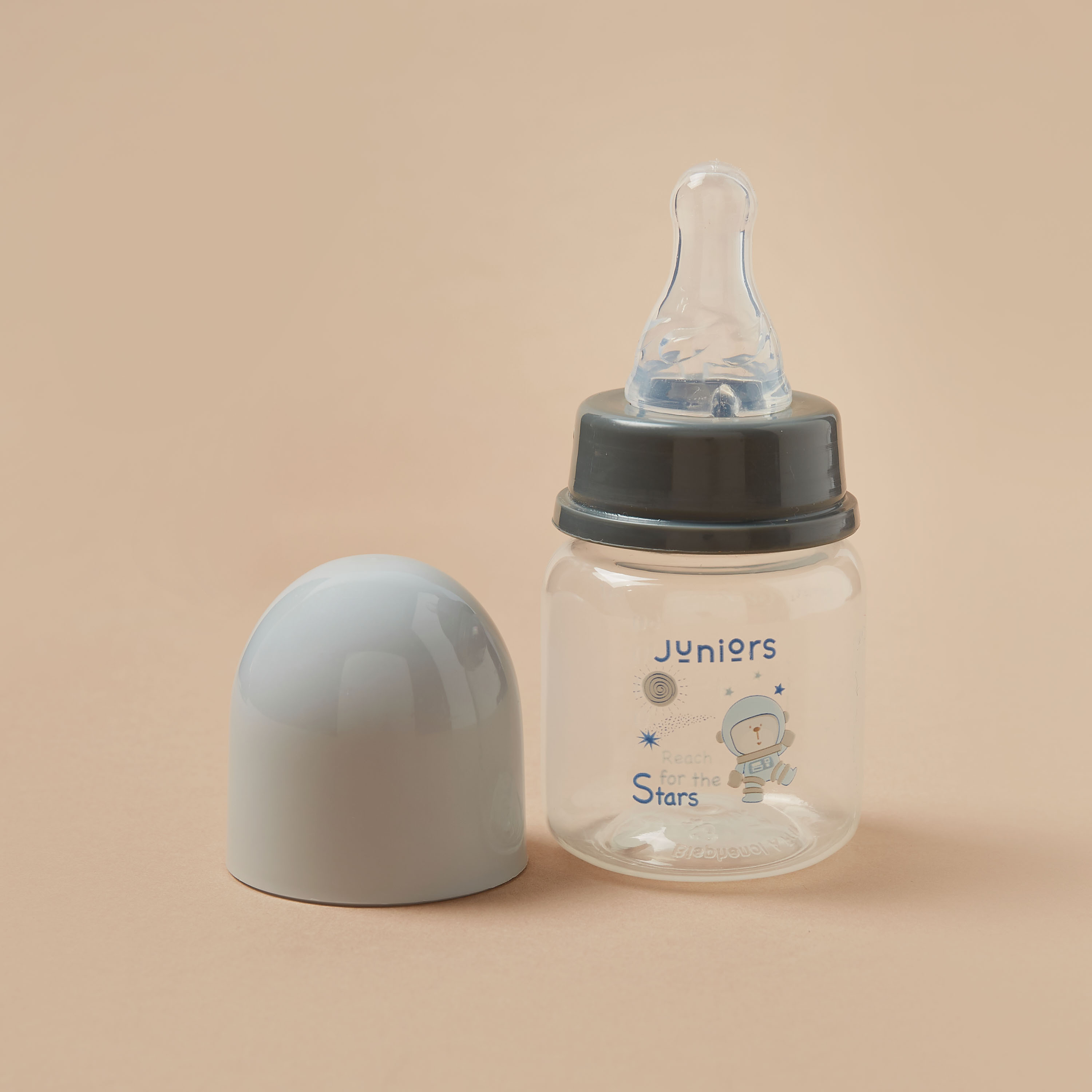 Juniors Space Fun Print Mini Feeding Bottle - 50 ml-baby-feeding-feedingbottles-bottlesandteats-image-2