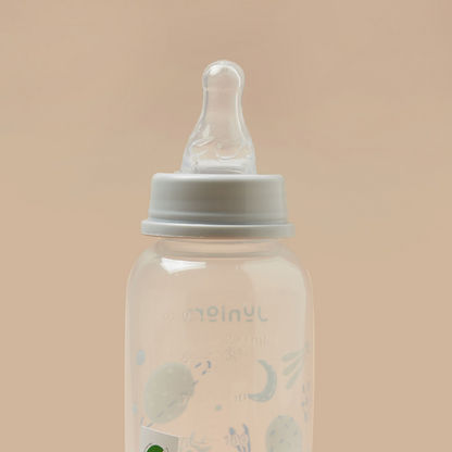 Juniors Space Fun Print Feeding Bottle - 250 ml-Bottles and Teats-image-0