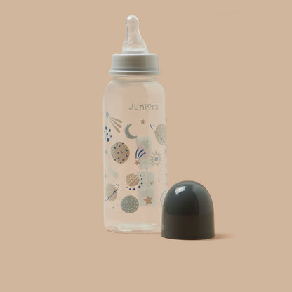 Juniors Space Fun Print Feeding Bottle - 250 ml-Bottles and Teats-image-3