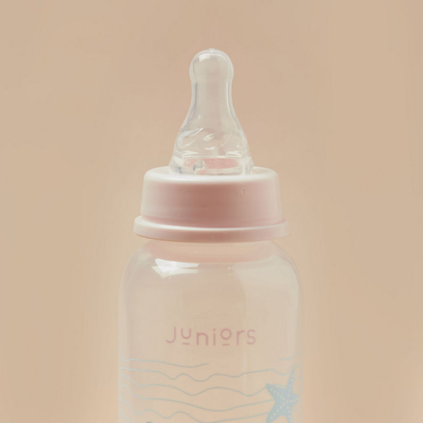 Juniors Under The Sea Print Feeding Bottle - 250 ml-Bottles and Teats-image-3