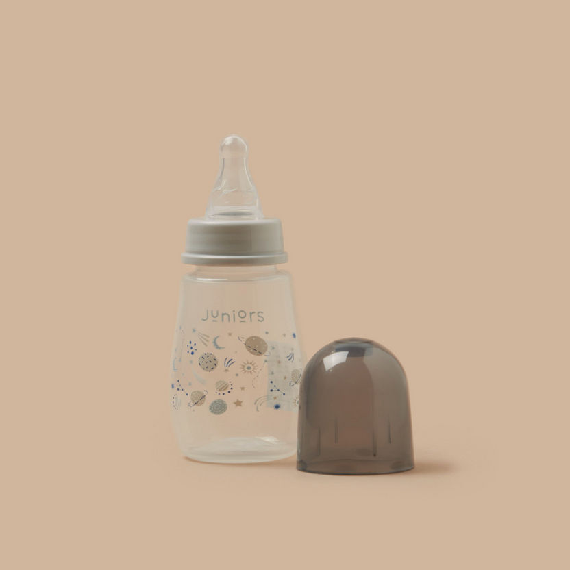Juniors Space Fun Print Feeding Bottle - 150 ml-Bottles and Teats-image-0