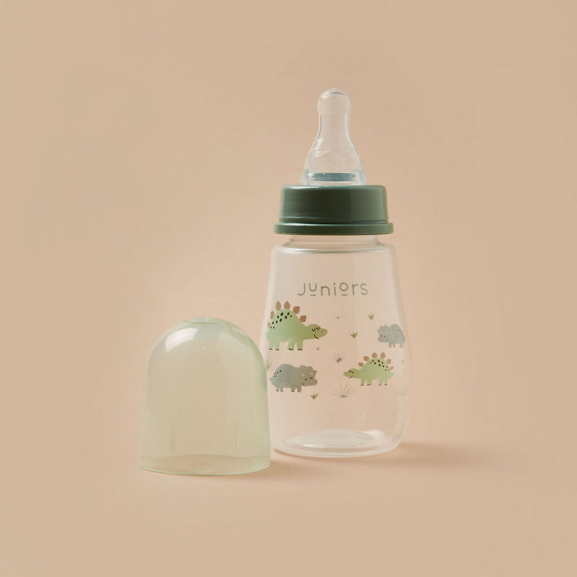 Juniors Dino World Print Feeding Bottle - 150 ml-Bottles and Teats-image-0