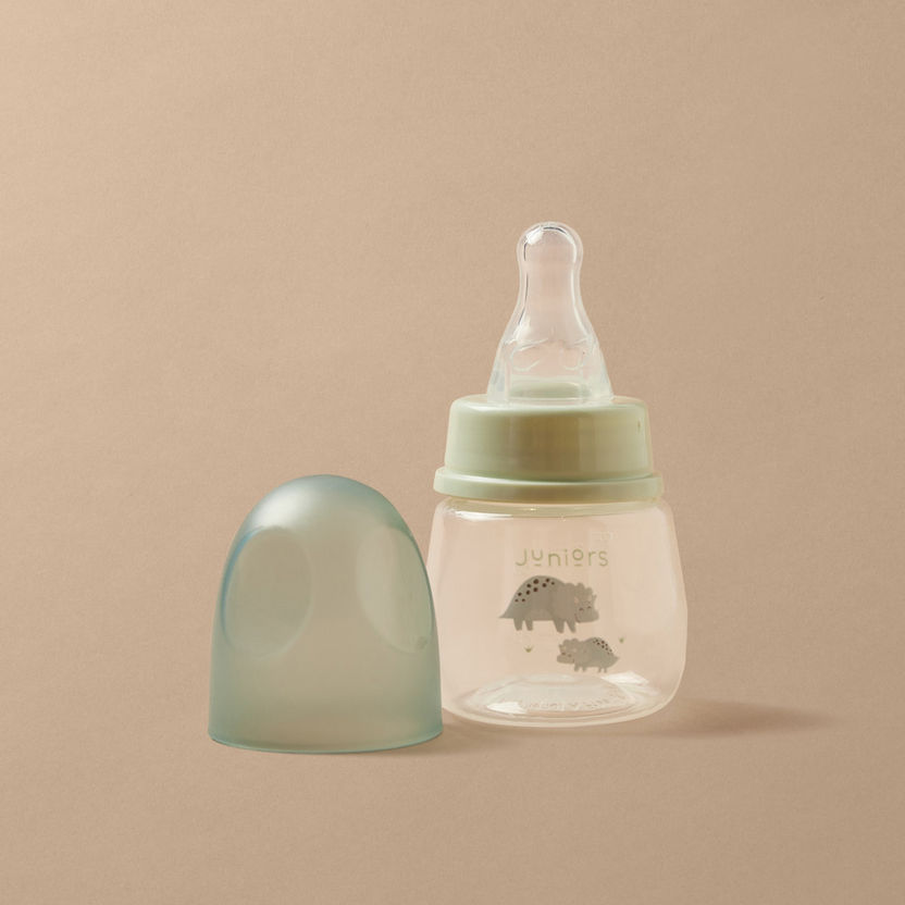 Juniors Dinosaur Print Baby Feeding Bottle - 50 ml-Accessories-image-0