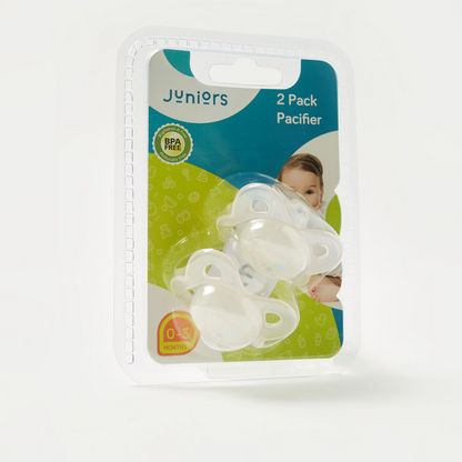 Juniors 2-Piece Silicone Soother Set - 0 months+-Pacifiers-image-1