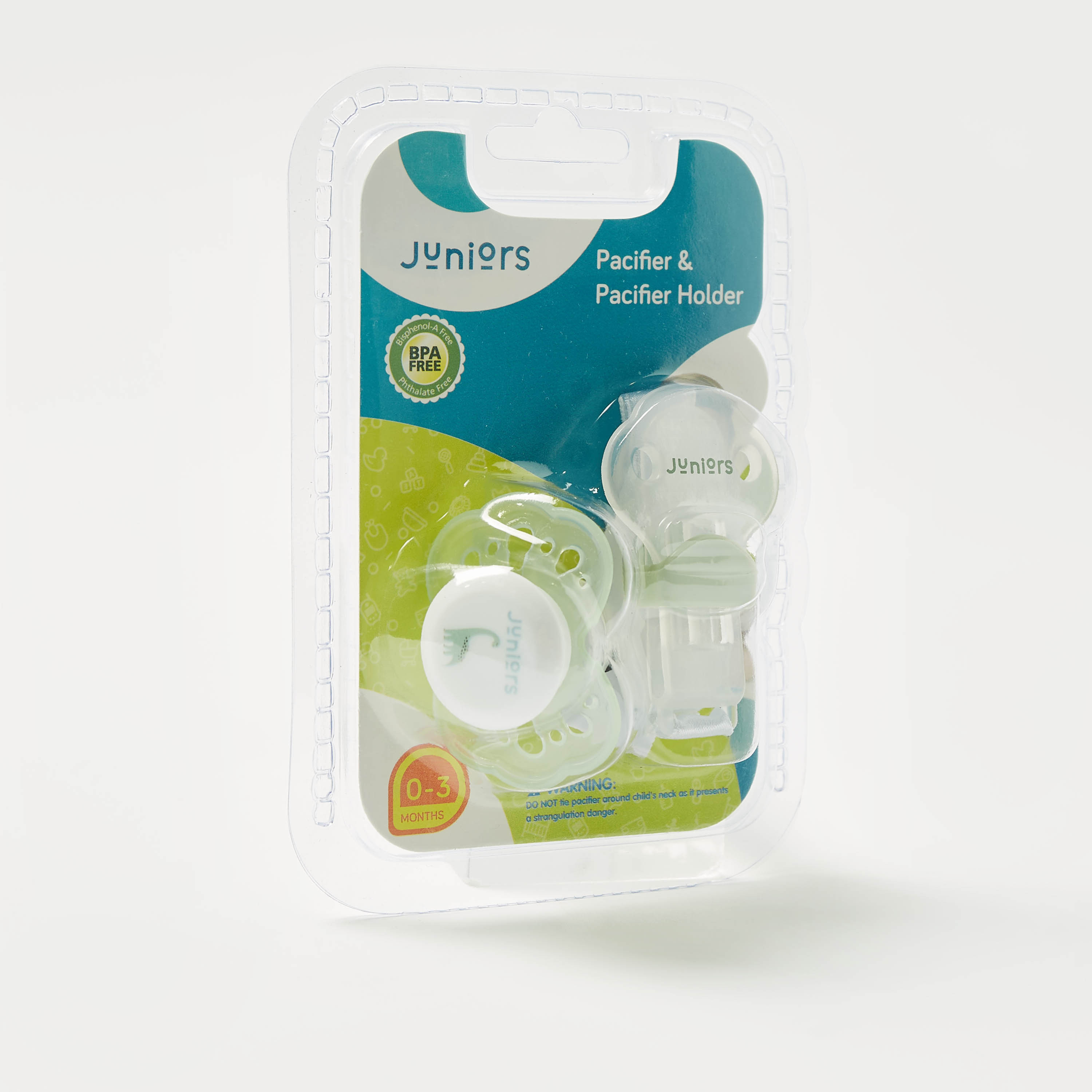 Juniors Silicone Pacifier with Holder-baby-feeding-pacifiers-image-2