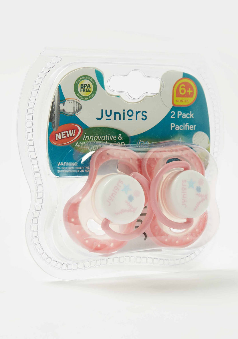 Junior Printed 2-Piece Soother Set - 6 months+-Pacifiers-image-1