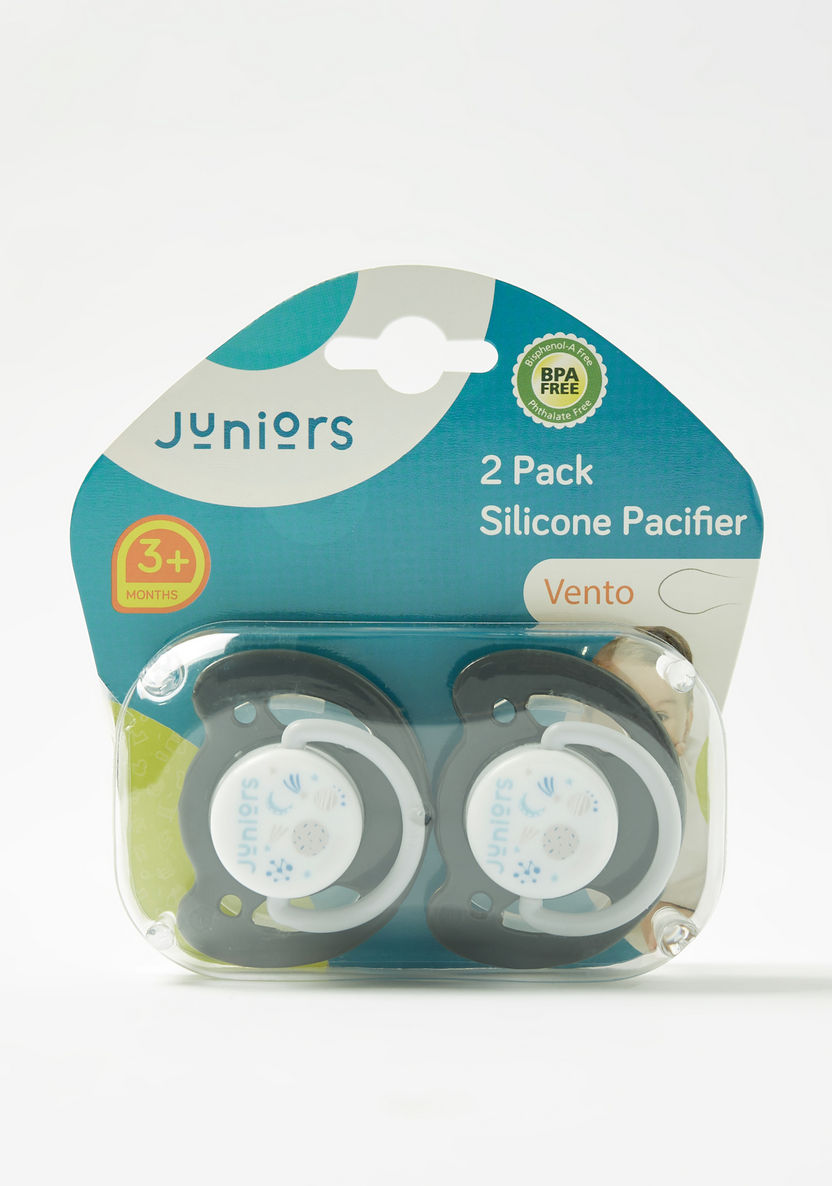 Juniors 2-Piece Silicone Soother Set - 3+ months-Pacifiers-image-3