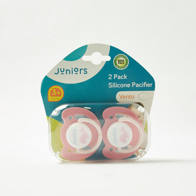 Juniors 2-Piece Printed Silicone Pacifier Set - 12-36 months-Pacifiers-image-3