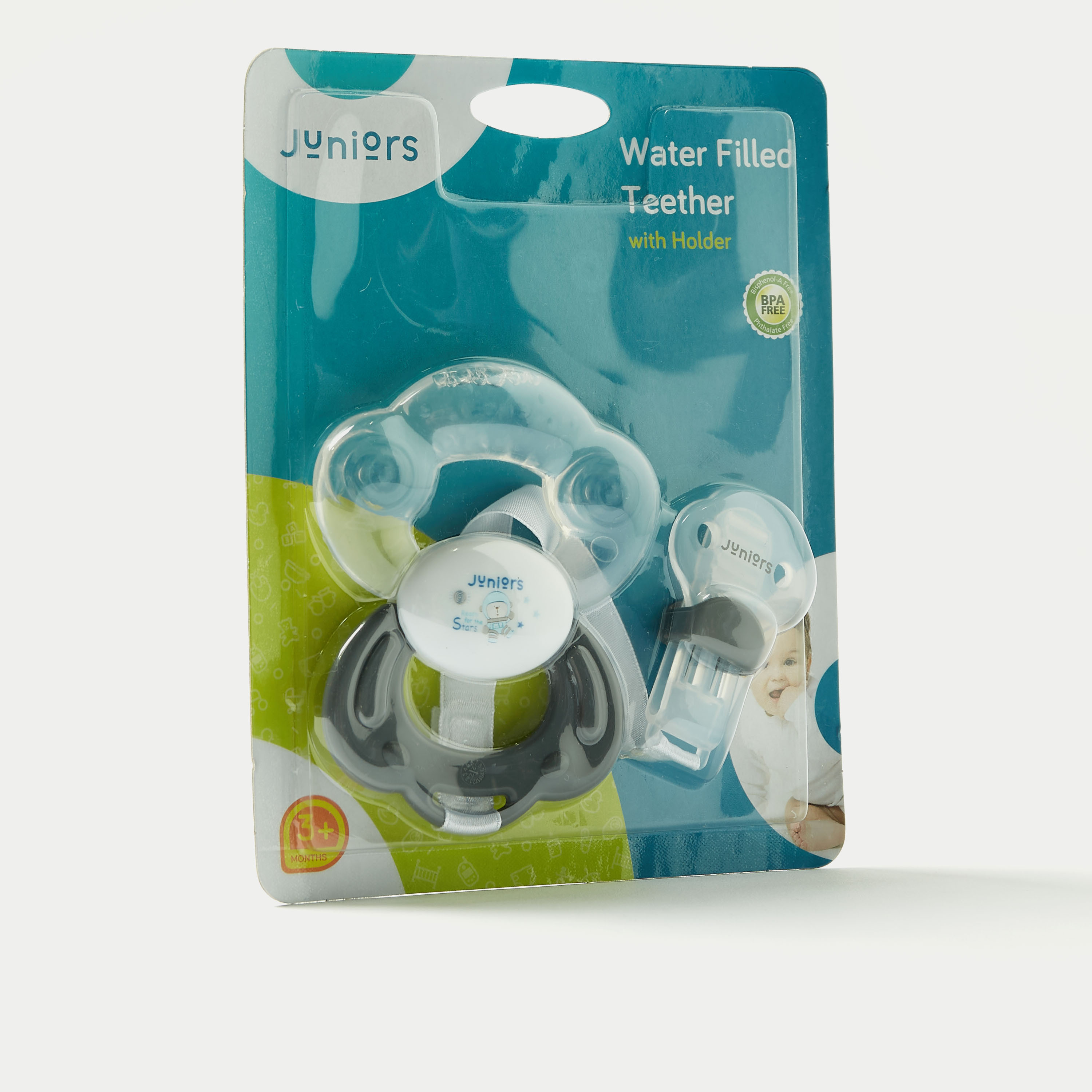 Juniors Water Filled Teether with Attachment Strap-baby-feeding-teethers-image-2