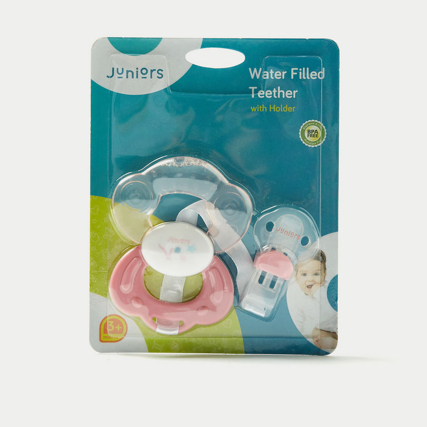 Juniors Under the Sea Print Water Filled Teether with Holder-Teethers-image-0