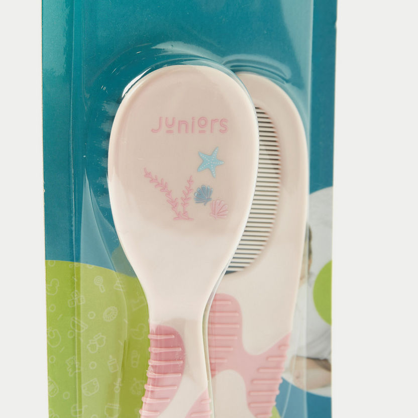Juniors Printed Soft Grip Brush and Comb Set-Grooming-image-2