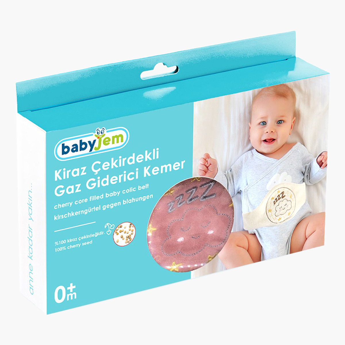 حزام مغص للأطفال محشو ببذور الكرز من بيبي جيم-baby-healthandsafety-babyproofing-image-7