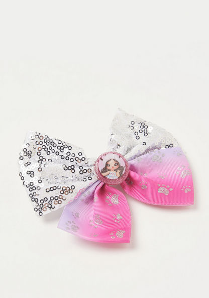 Na! Na! Na! Surprise Bow Accent Hair Clip-Hair Accessories-image-0