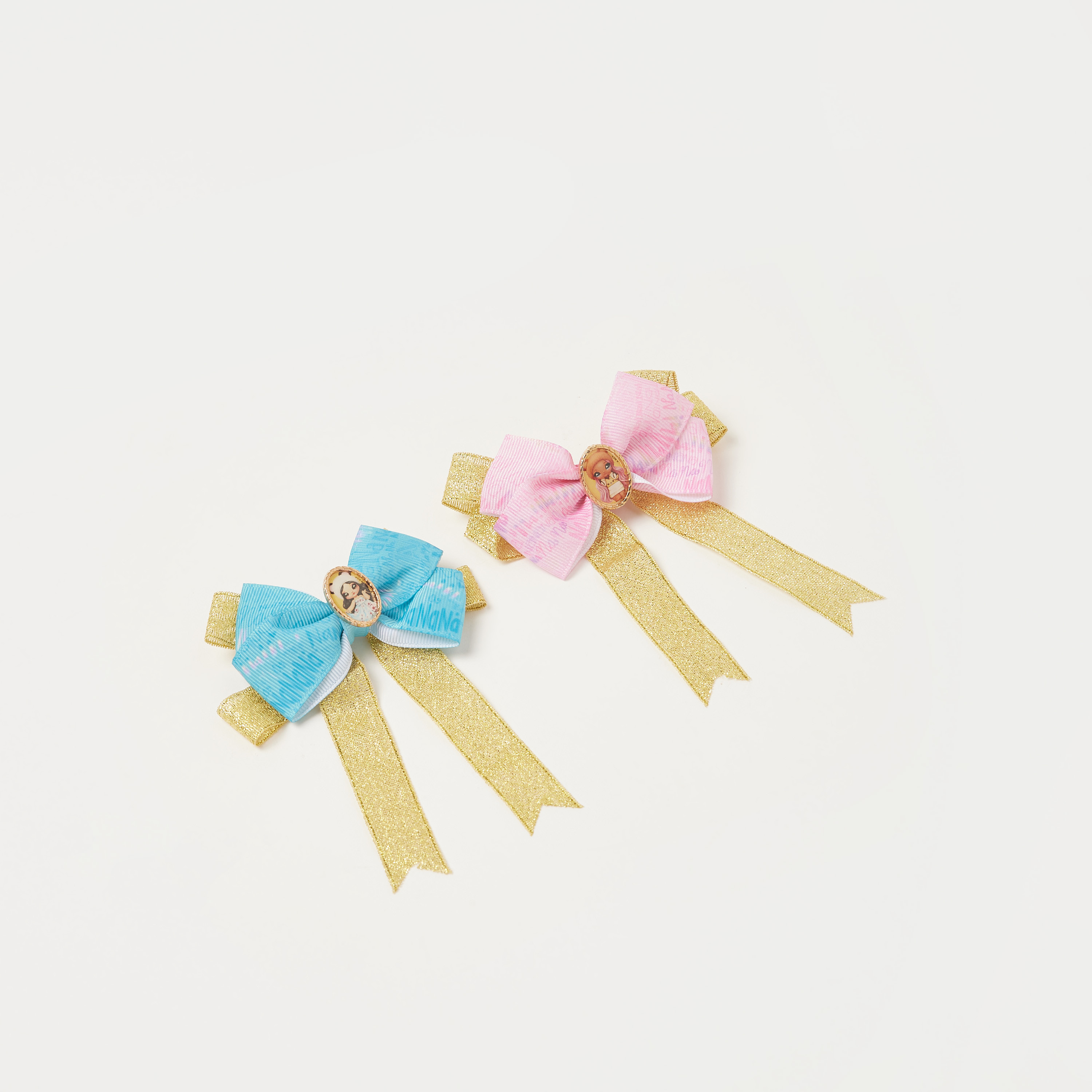 Na! Na! Na! Surprise Bow Accent Hair Clip - Set of 2-baby-girls-accessories-hairaccessories-image-1
