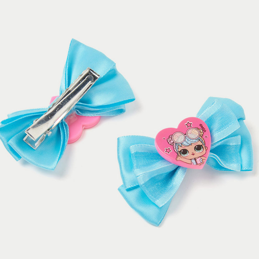 L.O.L. Surprise! Bow Accented Hair Clip - Set of 2-Hair Accessories-image-2