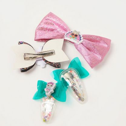 L.O.L. Surprise! Bow Accented Hair Clip - Set of 4-Hair Accessories-image-2