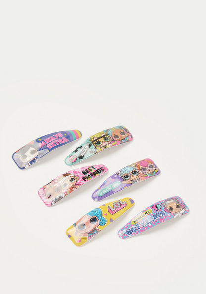 L.O.L. Surprise! Printed Tic Tac Hair Clip - Set of 6-Hair Accessories-image-0
