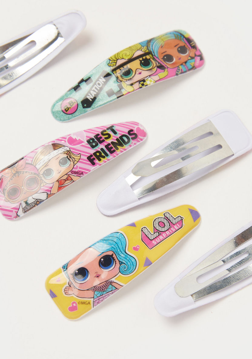 L.O.L. Surprise! Printed Tic Tac Hair Clip - Set of 6-Hair Accessories-image-1