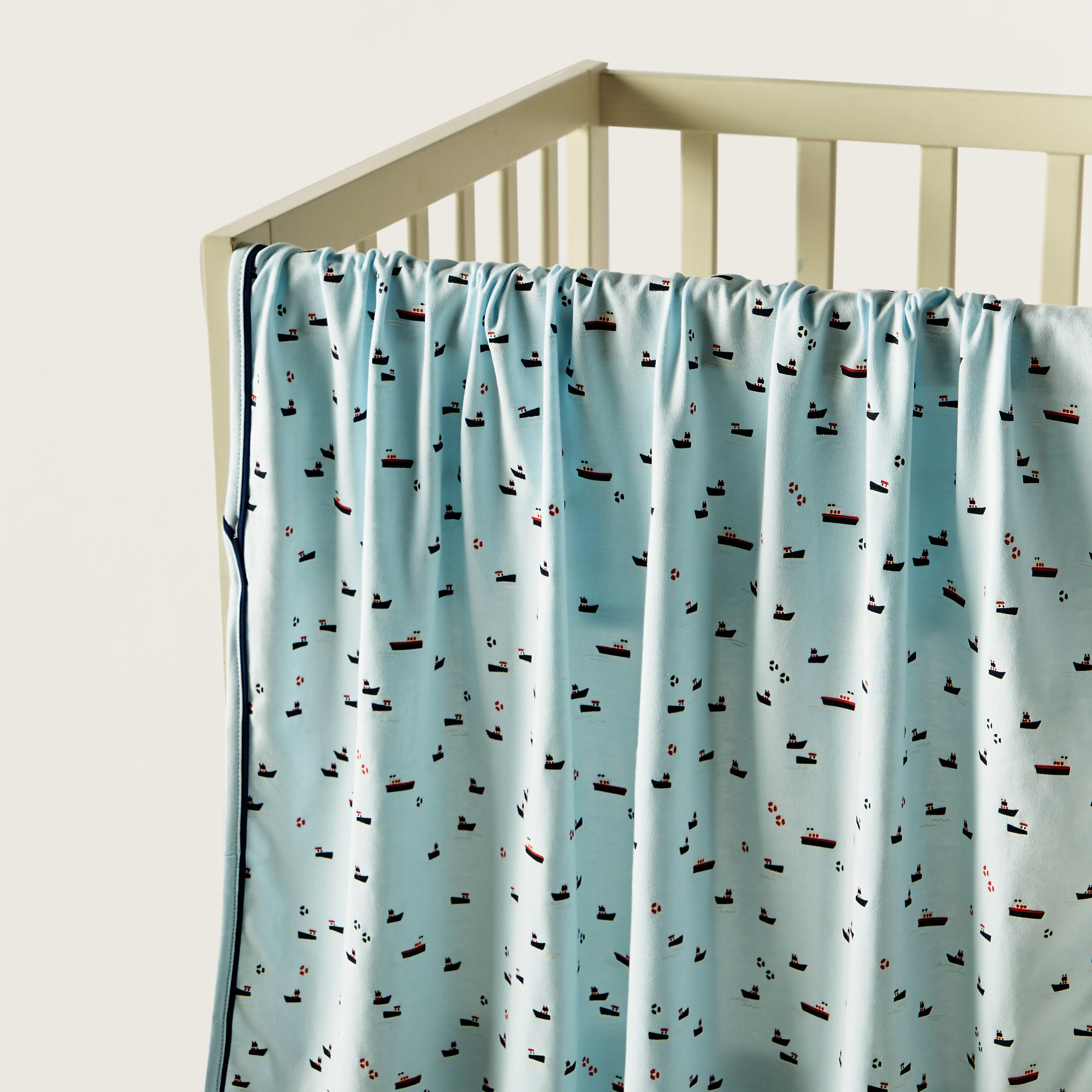 Juniors Printed Receiving Blanket - 80x80 cm-baby-nursery-blanketsandswaddles-receivingblankets-image-2