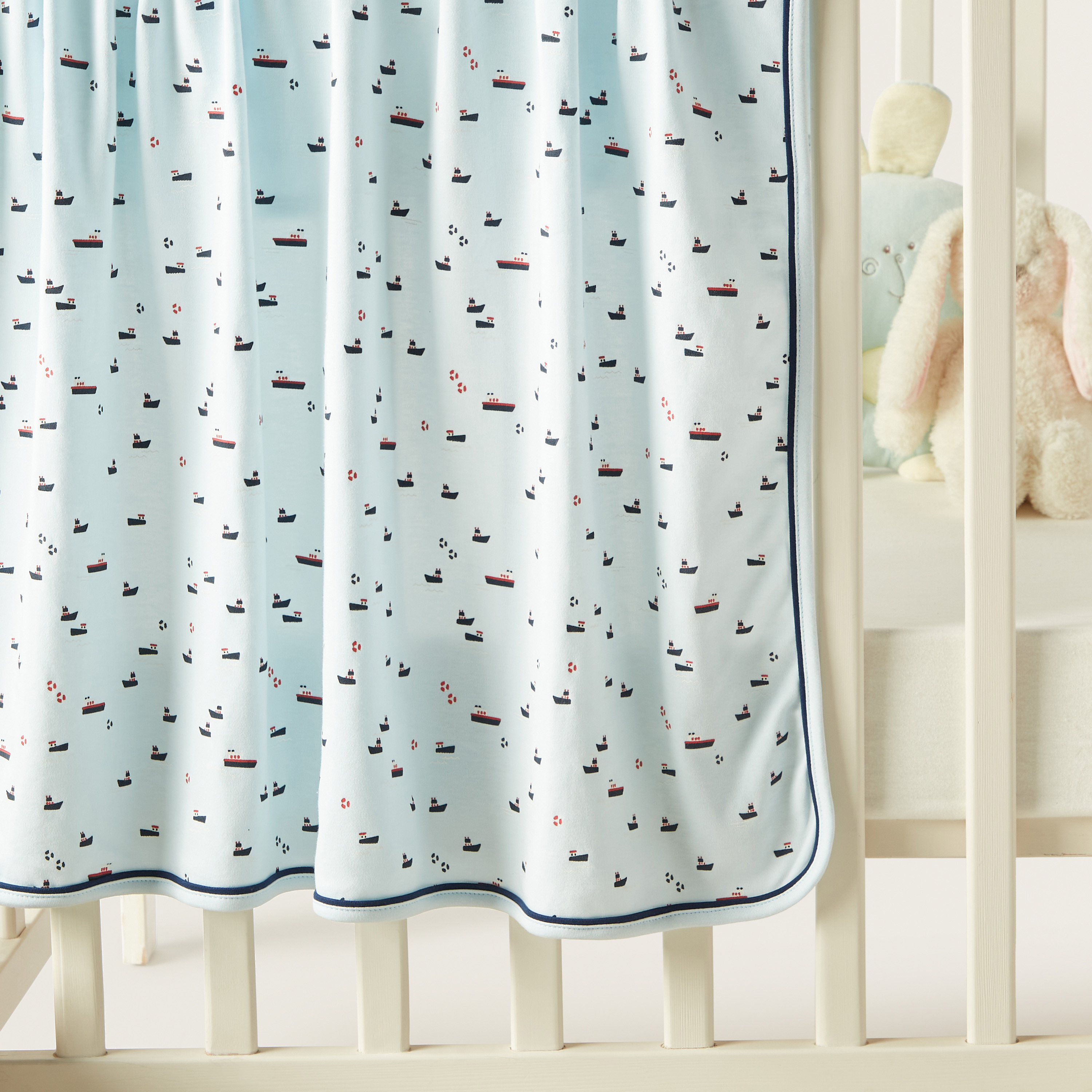 Juniors Printed Receiving Blanket - 80x80 cm-baby-nursery-blanketsandswaddles-receivingblankets-image-3