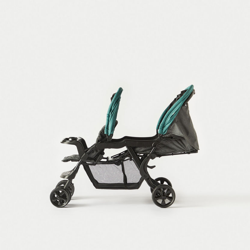Juniors Tandem Baby Stroller with Canopy-Strollers-image-3