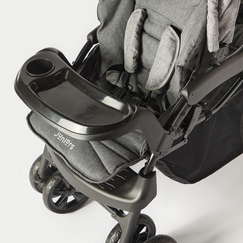 Juniors Tandem Baby Stroller with Canopy-Strollers-image-6