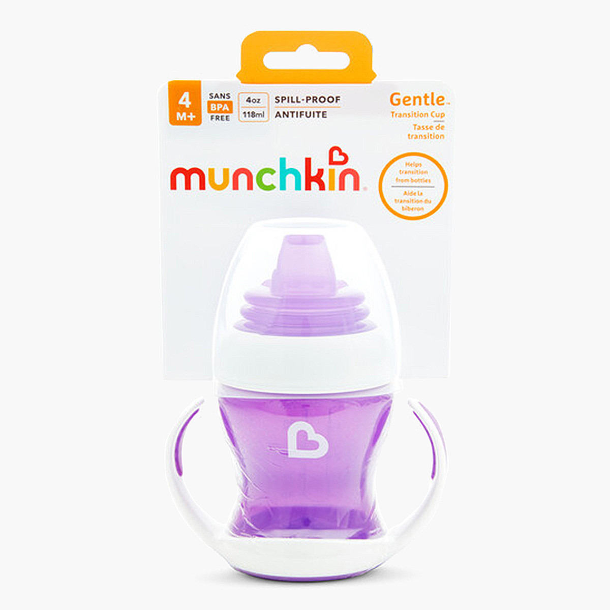 Munchkin Spill-Proof Antifuite Gentle Transition Cup - 118 ml-baby-feeding-mealtimeessentials-image-1