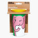 Munchkin Elephant Print Miracle Wildlove Trainer Cup - 266 ml-Mealtime Essentials-thumbnailMobile-2