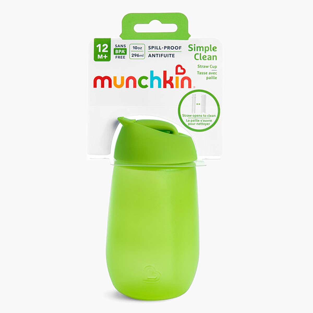 Munchkin bottle best sale with straw