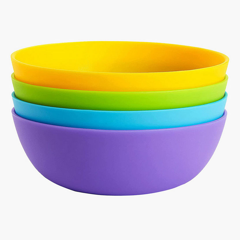 Munchkin Solid Bowl - Set of 4-Mealtime Essentials-image-3