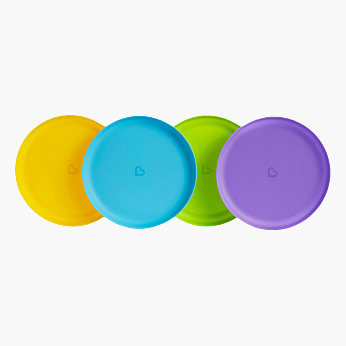 Munchkin Solid Plate - Set of 4-baby-feeding-mealtimeessentials-image-2