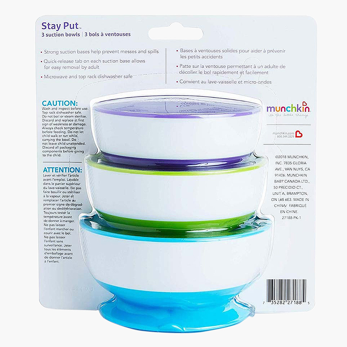 Munchkin 3-Piece Stay Put Suction Bowl Set-baby-feeding-mealtimeessentials-image-7