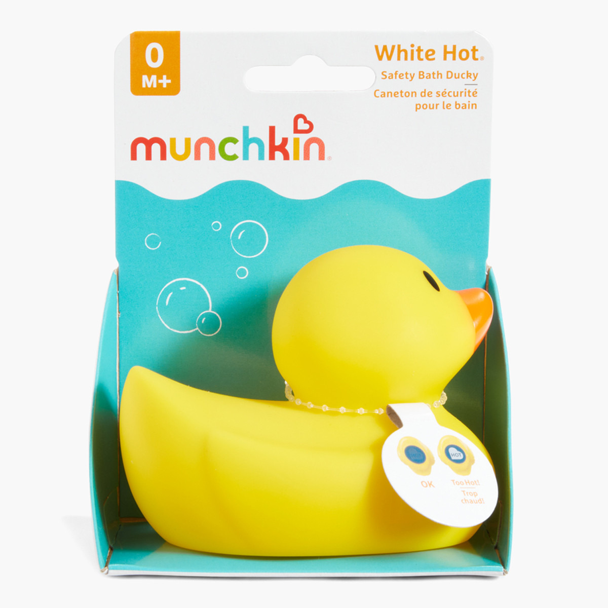 Munchkin White Hot Safety Ducky Bath Toy-toys-babyandtoddlertoys-bathtoys-image-1