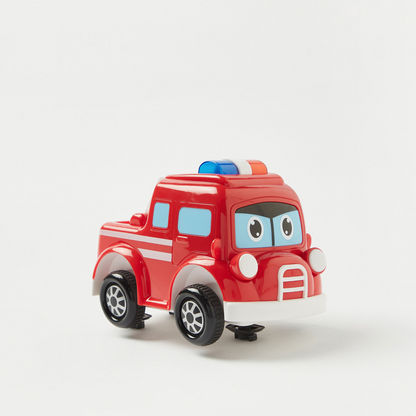 Juniors Musical Fire Engine Toy-Scooters and Vehicles-image-1