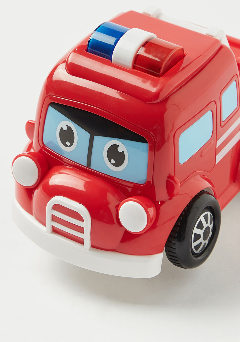 Juniors Musical Fire Engine Toy-Scooters and Vehicles-image-4