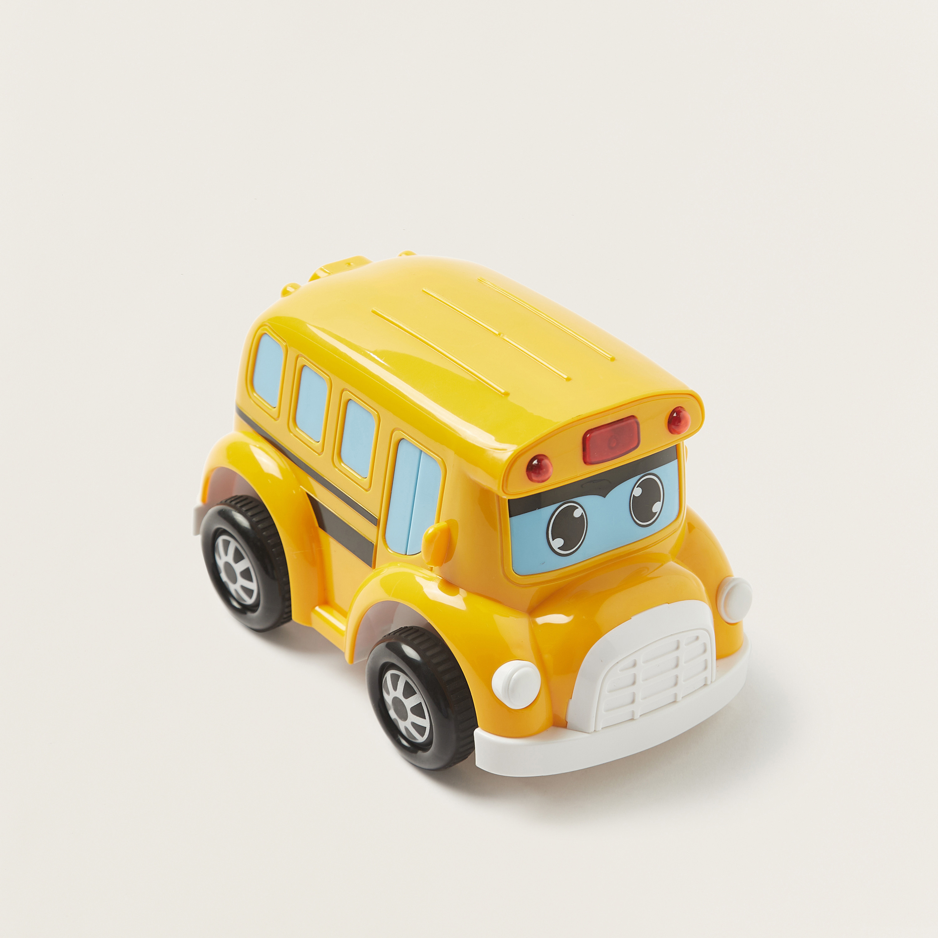 Juniors Musical Funny Swing School Bus Toy