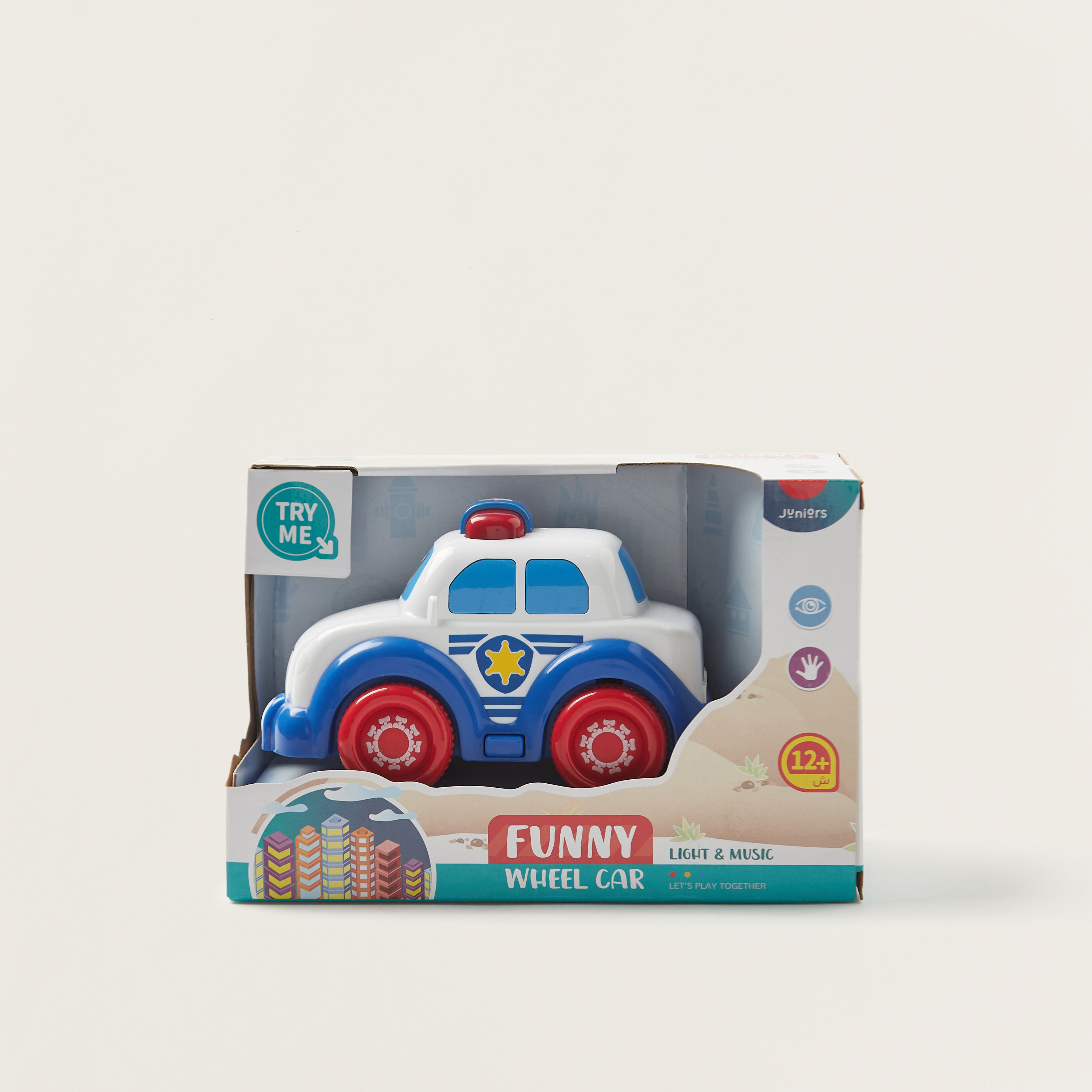 Juniors Musical Police Car Toy-toys-playvehicles-utilityvehicles-image-5