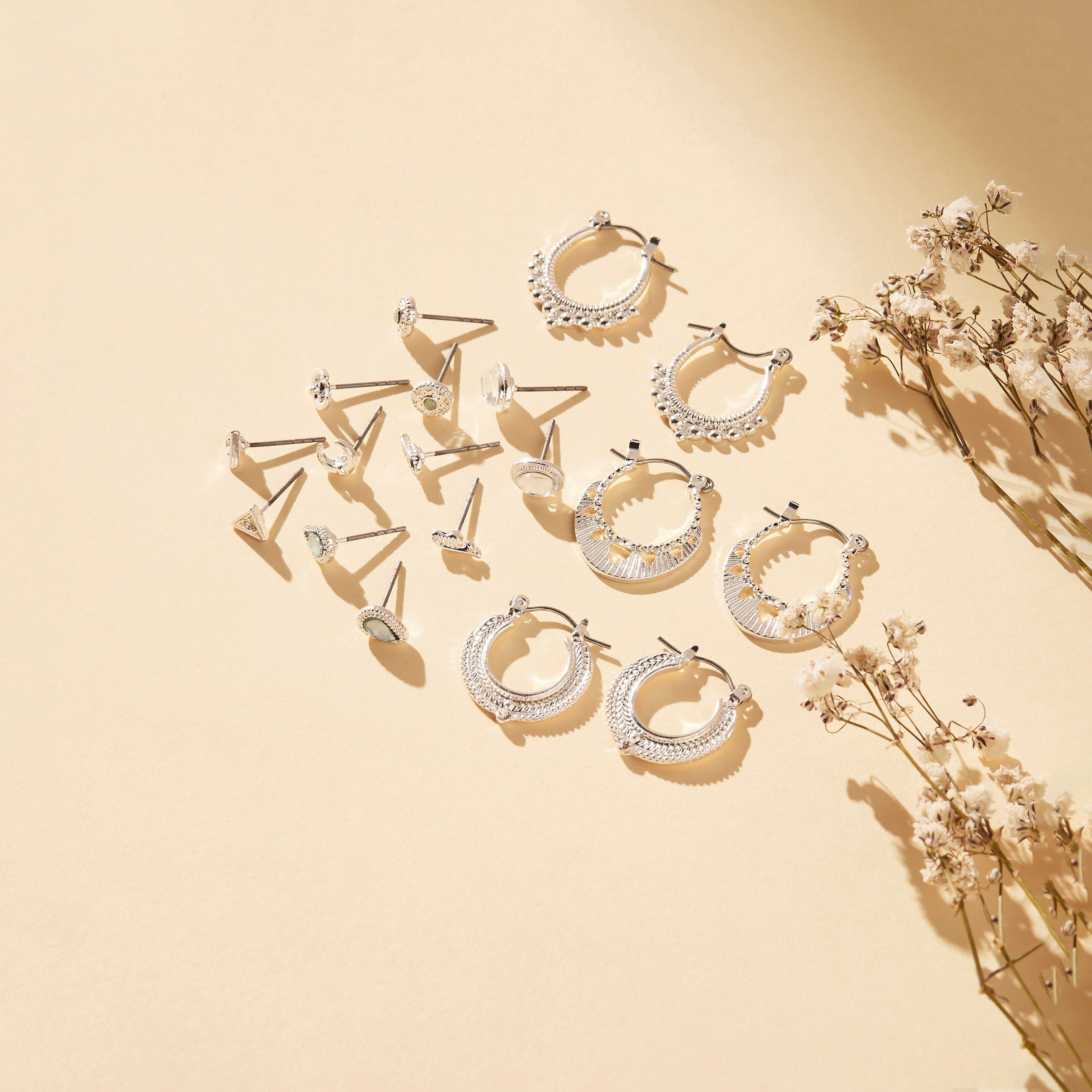 BKE Assorted Earring Set - Women's Jewelry in Gold | Buckle